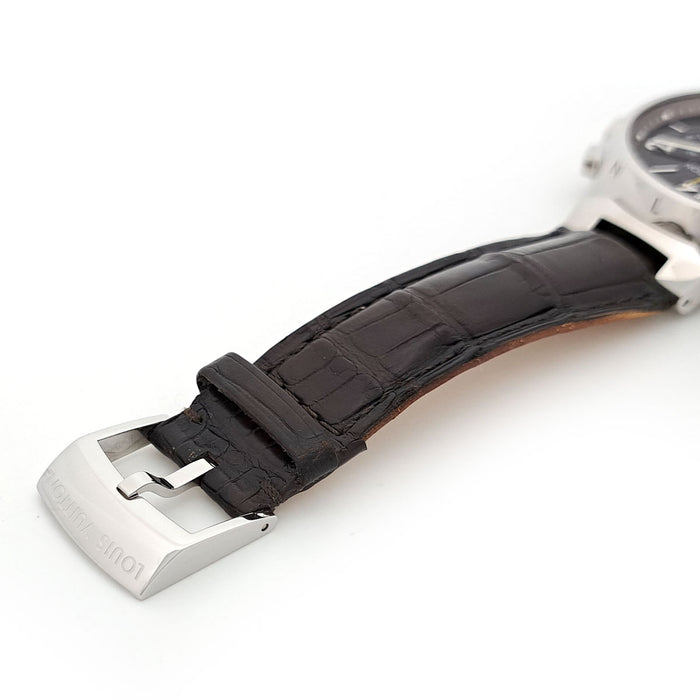 LOUIS VUITTON 
Tambour Chronographe Date 
Avec boîte et certificat