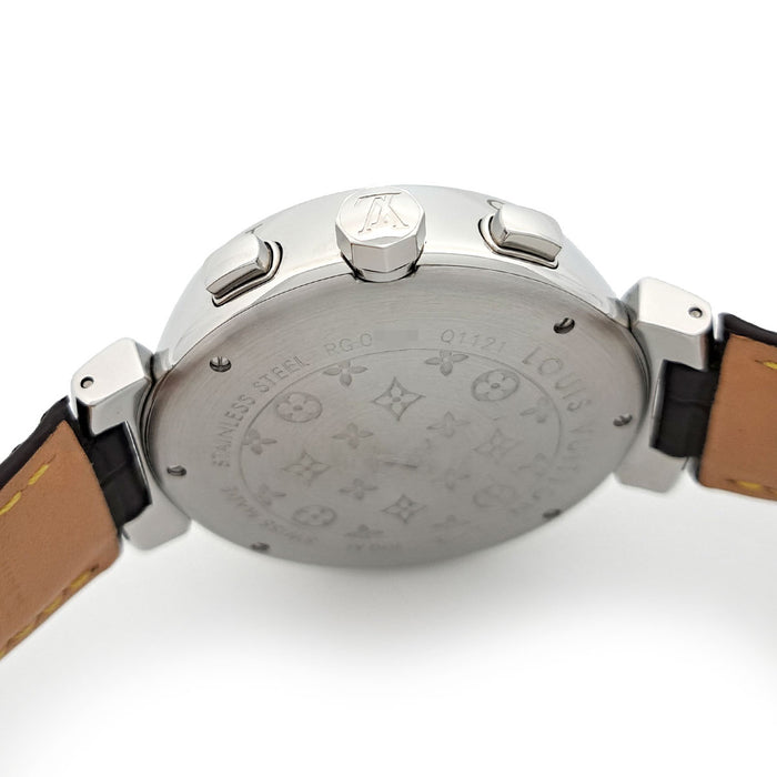 LOUIS VUITTON 
Tambour Chronographe Date 
Avec boîte et certificat