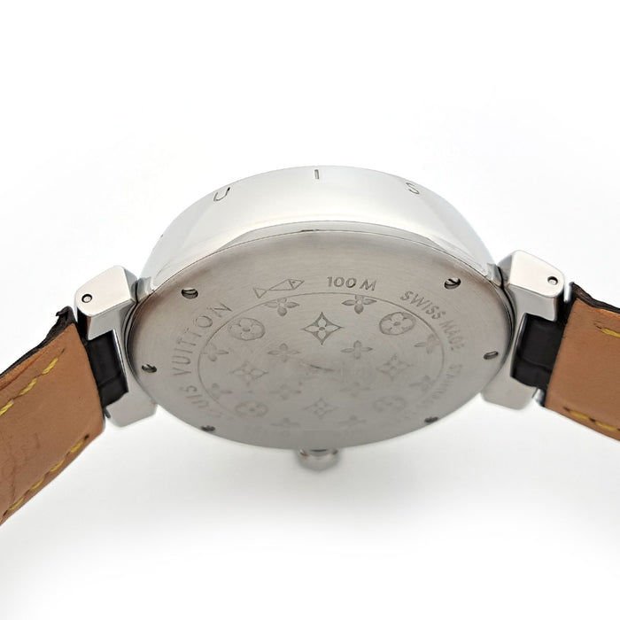 LOUIS VUITTON 
Tambour Chronographe Date 
Avec boîte et certificat