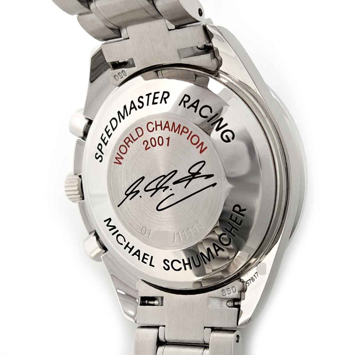 OMEGA
Speedmaster Racing Schumacher Chronographe
Avec boîte et garantie