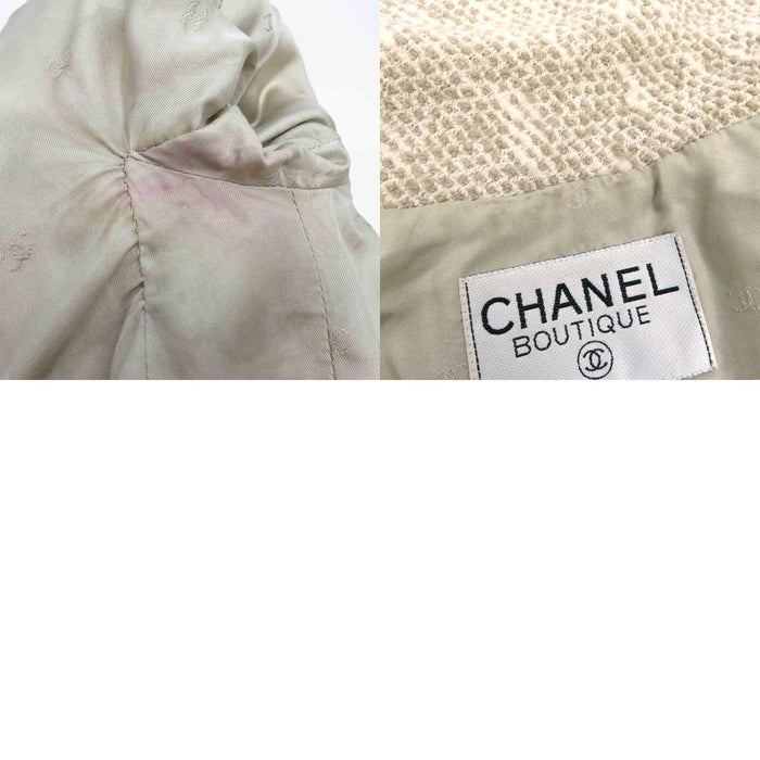 CHANEL 
96A COCO CC ロゴ ココボタン ウール 
ココマーク ヴィンテージ ツイード ジャケット