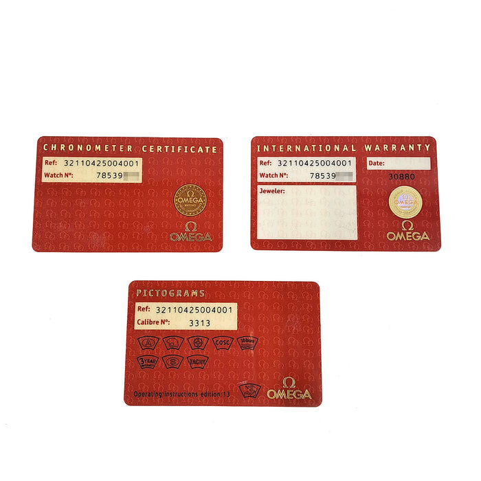 OMEGA
Speedmaster Broad Arrow Olympic Commemorative Model
With Guarantee Card