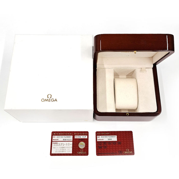 OMEGA
De Ville cronografo coassiale a 4 contatori
con scatola e garanzia
