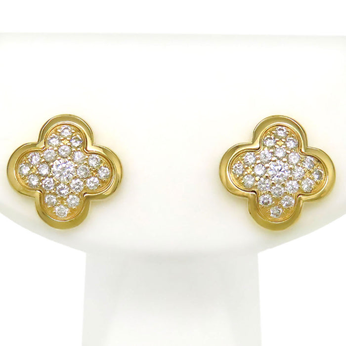 Van Cleef & Arpels 
ピュア アルハンブラ ピアス ダイヤモンド