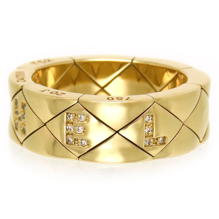CHANEL 
Anello Matelassé Diamante