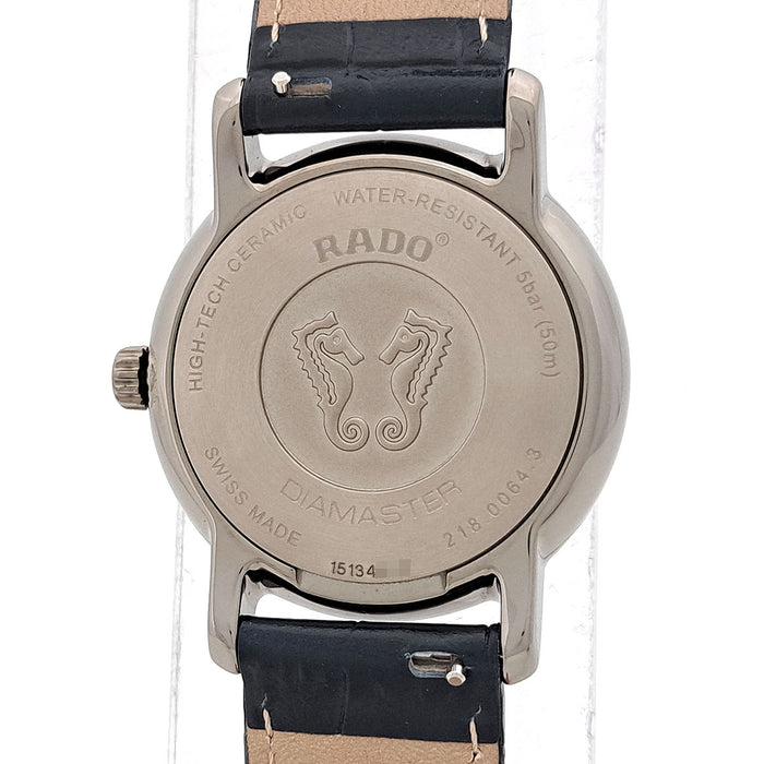 RADO 
Diamaster Date 
Con scatola e garanzia