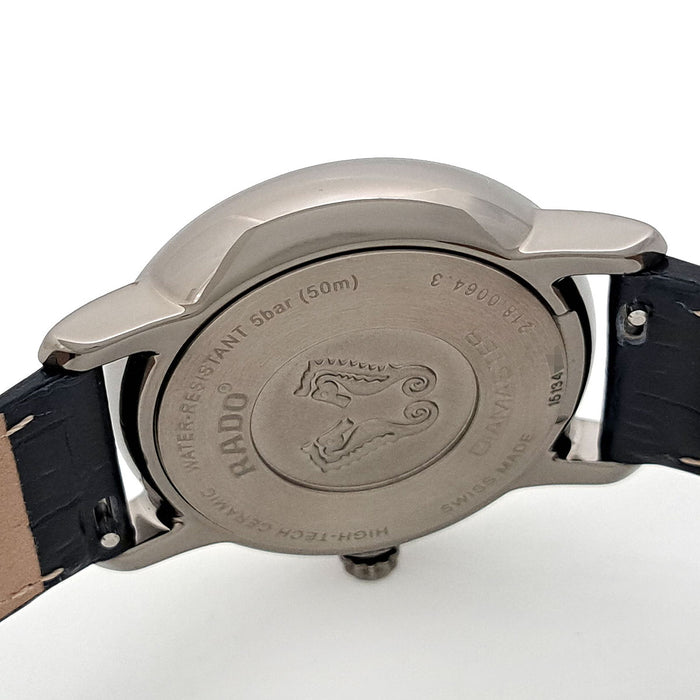 RADO 
Diamaster Date 
Con scatola e garanzia