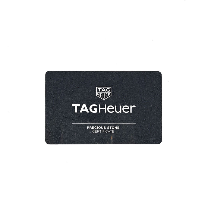 TAG HEUER 
Carrera Calibre 9 Cadran en nacre Index diamants Révisé 
OH済