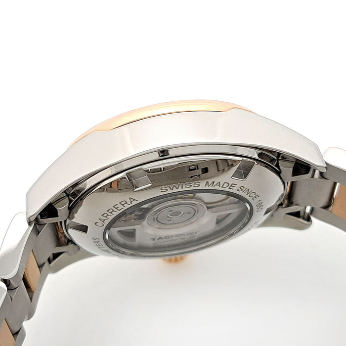 TAG HEUER 
Carrera Calibre 9 Cadran en nacre Index diamants Révisé 
OH済