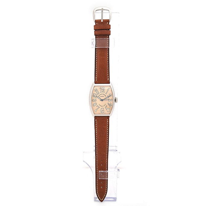 FRANCK MULLER 
カサブランカ サーモンピンクダイヤル  
箱ギャラ付