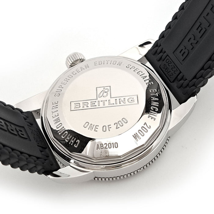 BREITLING 
Superocean Heritage 42 Japan Limited 
With Box and Warranty Card