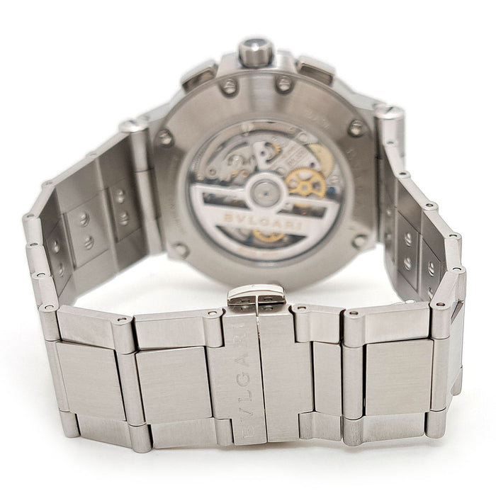 BVLGARI 
Diagono Velocissimo Chronograph 
With box and warranty card