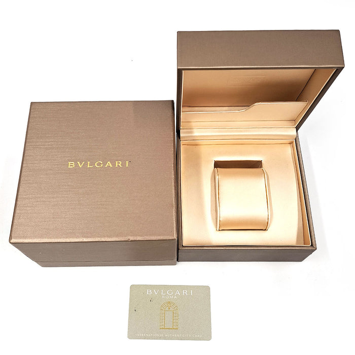 BVLGARI 
Diagono Velocissimo Chronograph 
With box and warranty card