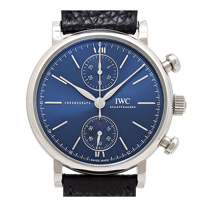 IWC Portofino Chronograph 39 Laureus Sport for Good With Box and Warranty Card