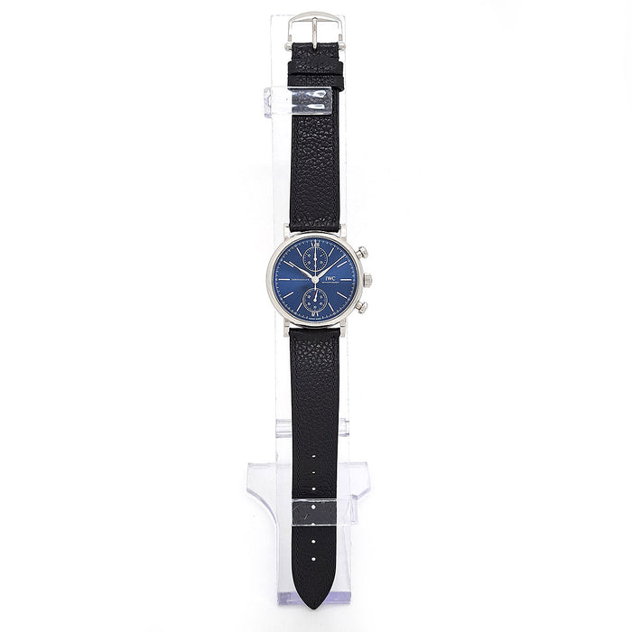 IWC Portofino Chronograph 39 Laureus Sport for Good With Box and Warranty Card