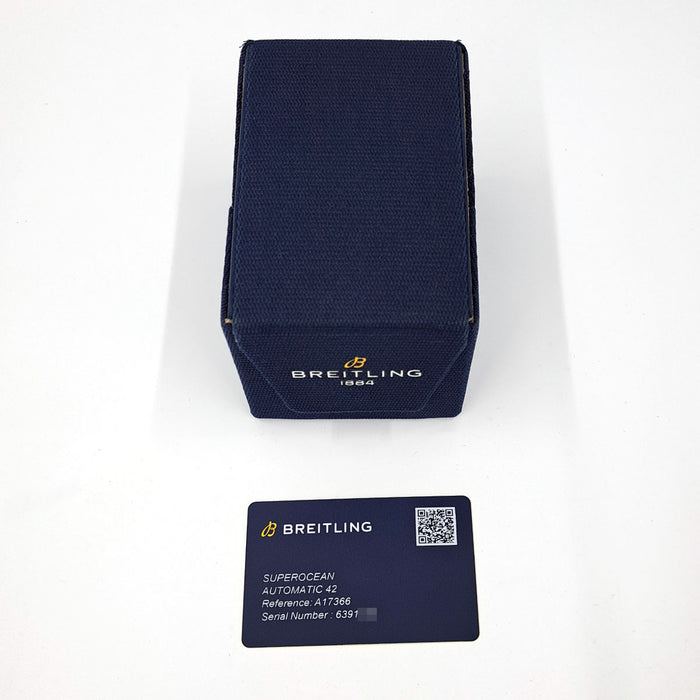 BREITLING 
Superocean Automatic 42 
With box and warranty card