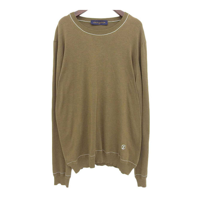 LOUIS VUITTON 
LV ロゴ コットン サマーニット 
シグネチャー ニット