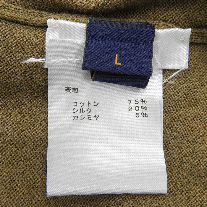 LOUIS VUITTON 
LV ロゴ コットン サマーニット 
シグネチャー ニット