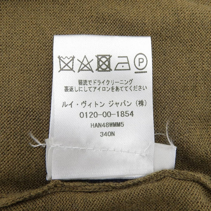 LOUIS VUITTON 
LV ロゴ コットン サマーニット 
シグネチャー ニット