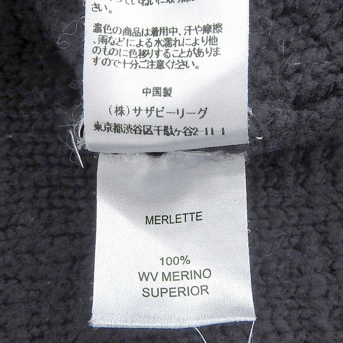 Merlette Virgin Wool WV Merino Wool Knit Coat with Belt