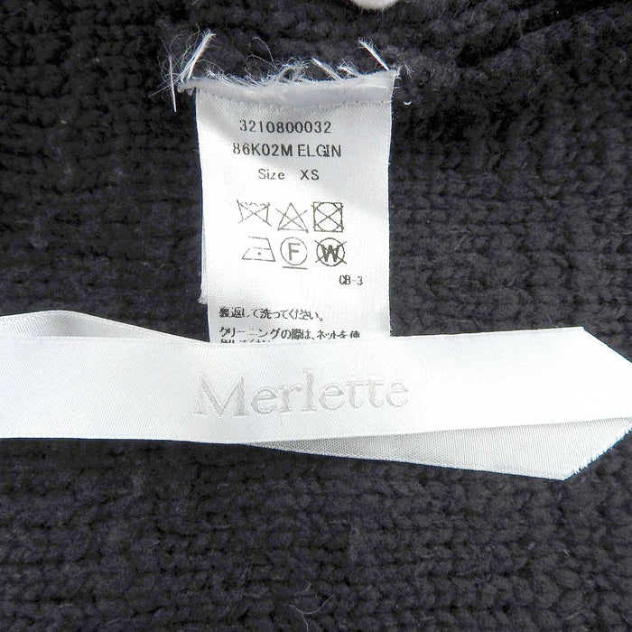 Merlette Virgin Wool WV Merino Wool Knit Coat with Belt