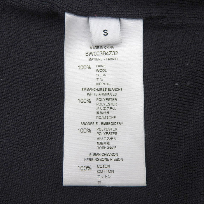 GIVENCHY 
ricamo lana 
4G logo maglione teddy giubbotto in lana