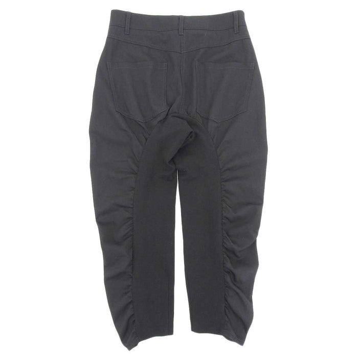 Stella McCartney 
STELLA McCARTNEY ウール コットン 切替 
クロップド ギャザー パンツ