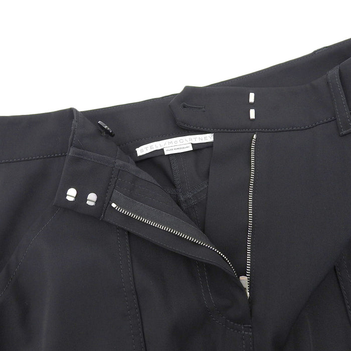 Stella McCartney 
STELLA McCARTNEY ウール コットン 切替 
クロップド ギャザー パンツ