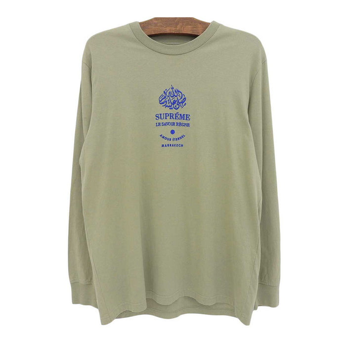 Supreme
Marrakech Logo Embroidery Cotton
Marrakech Long Sleeve T-Shirt