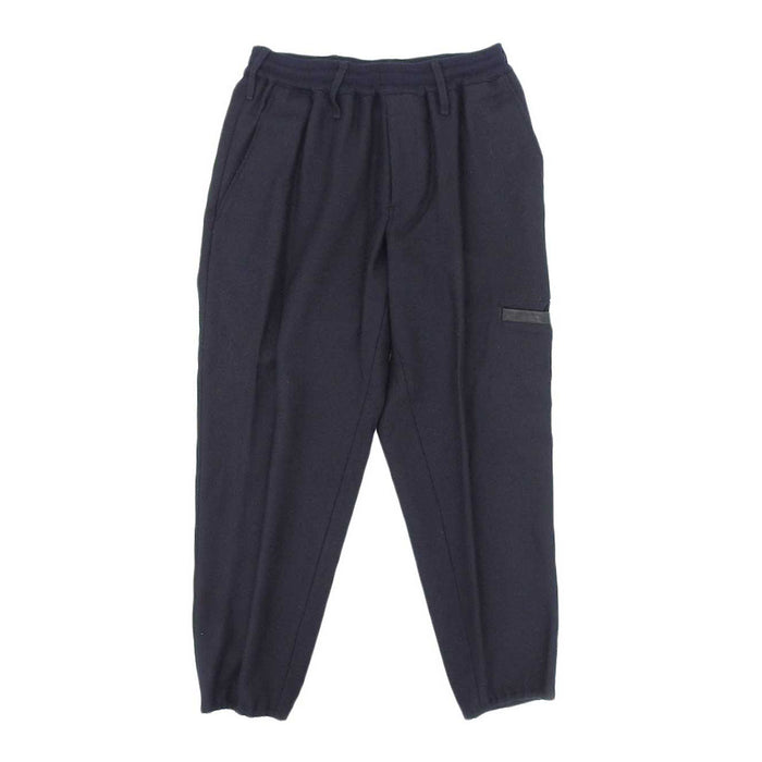 Yohji Yamamoto 
レザー 
ウール パンツ 
REGULATION