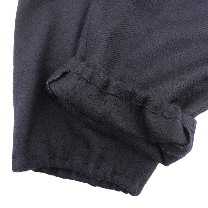 Yohji Yamamoto 
レザー 
ウール パンツ 
REGULATION