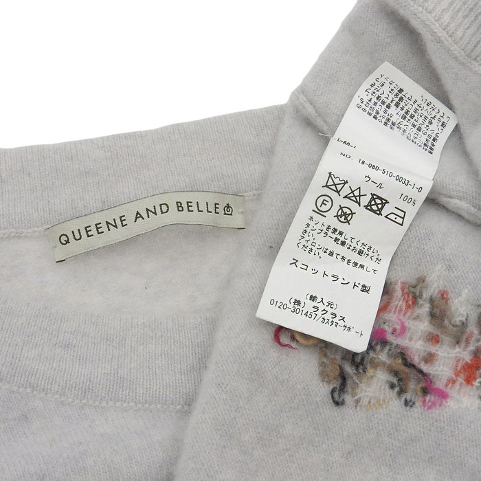 クイーンアンドベル 
QUEENE AND BELLE インディアン ニット