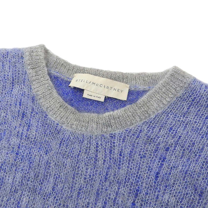 Stella McCartney 
Haut uni 
Pull en maille bouclée mélangée à manches longues