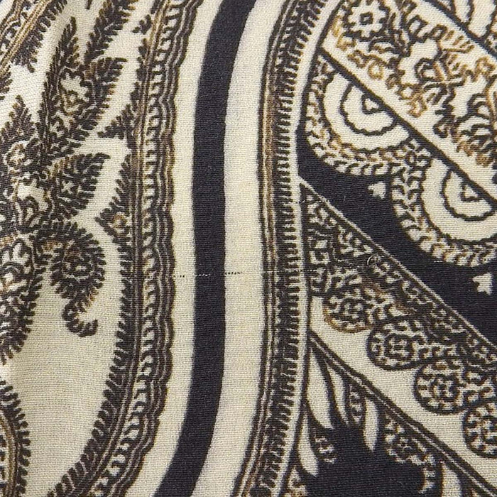 ETRO
Silk Paisley Pattern French Sleeve Cut and Sewn Top