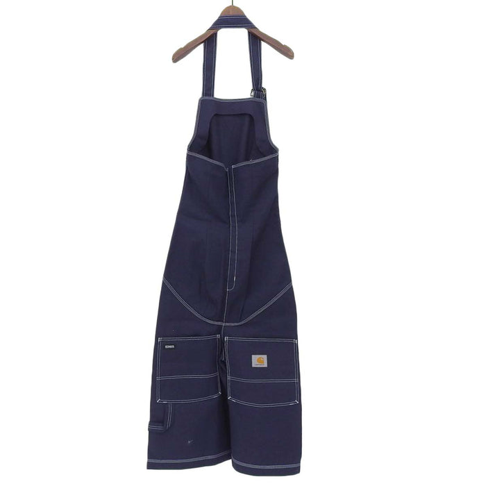 VETEMENTS 
Vetements Carhartt WORKWEAR 
Carhartt Collaboration Halter Neck Salopette
