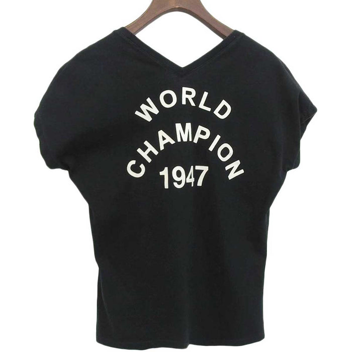 Dior 
ガリアーノ期 J'ADORE DIOR 
ジャドール ディオール ロゴ コットン Vネック Tシャツ 
クリスチャン ディオール