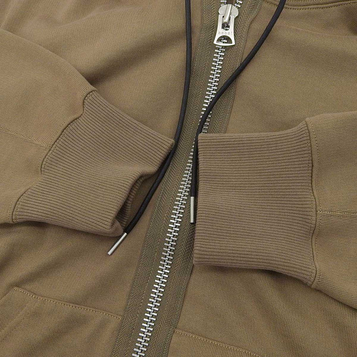 Sacai 
サイドスナップ パーカー 
スウェット ジャージー ダブルジップ フーディー