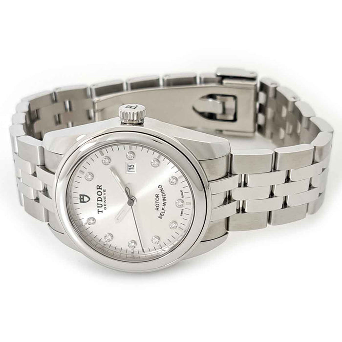TUDOR 
Glamour 11P Diamants 
Avec boîte et garantie