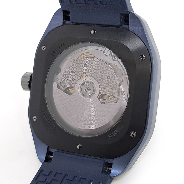 HERMES 
H08 XL ブルーチタン 
箱ギャラ付