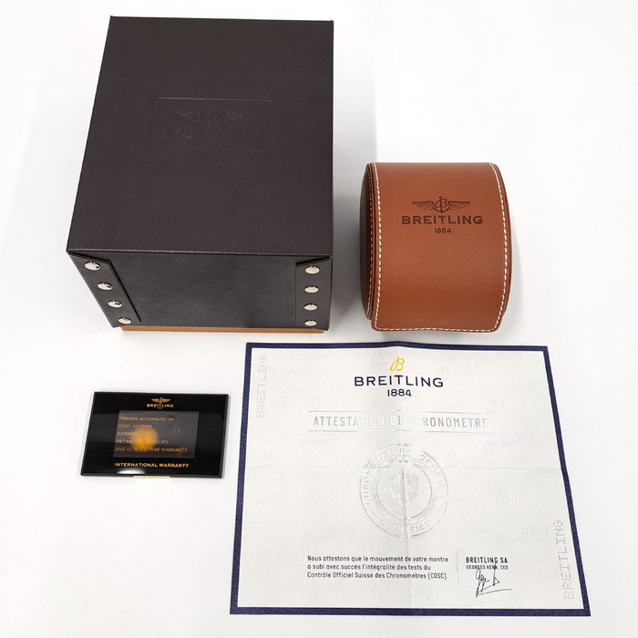 BREITLING
Premier Automatic 40
With Box and Warranty Card
