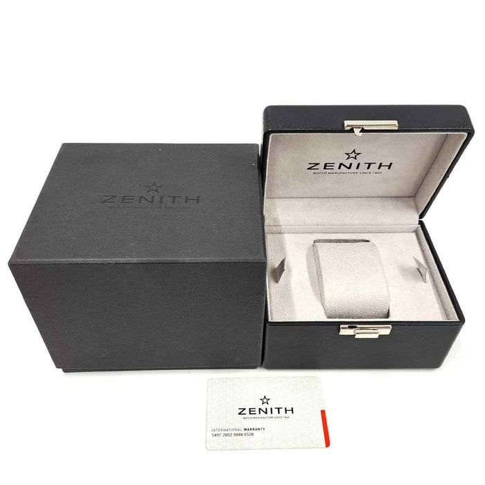 ZENITH
Elite Classic
With box and warranty card