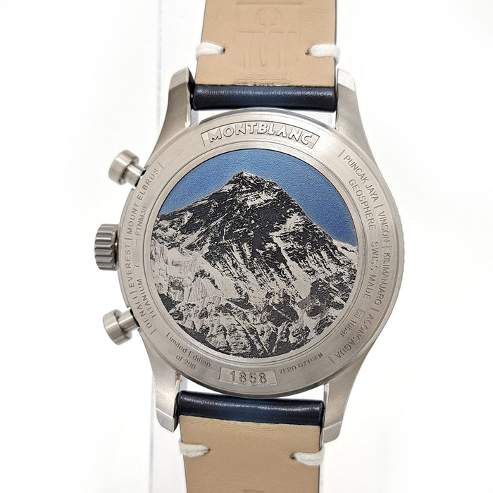 MONTBLANC
1858 Geosphere Chronograph Zero Oxygen
With box and warranty card