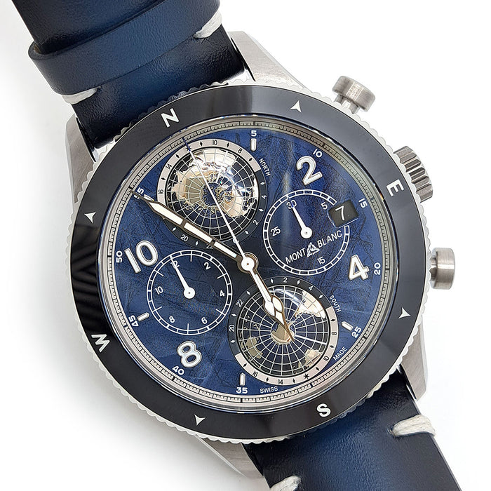 MONTBLANC
1858 Geosphere Chronograph Zero Oxygen
With box and warranty card