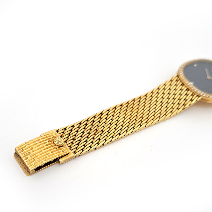 PATEK PHILIPPE
Golden Ellipse Diamond Bezel 4P Diamond Index