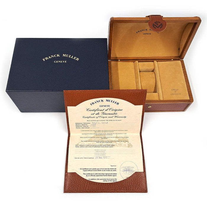 FRANCK MULLER 
Conquistador 
With box and warranty card
