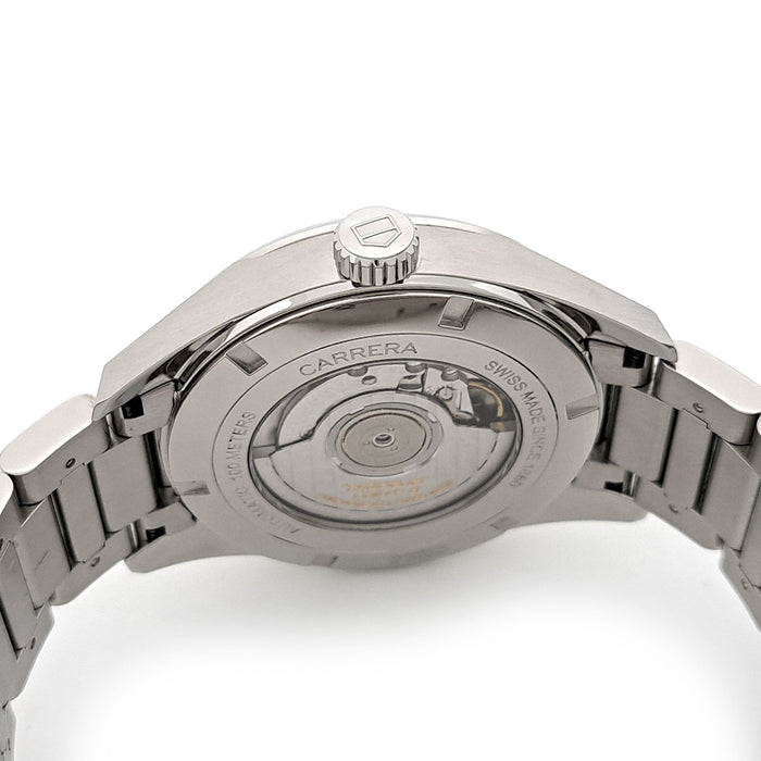 TAG HEUER 
Carrera Grand Date GMT Calibre 8 
Avec boîte et garantie