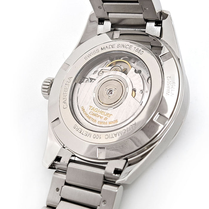 TAG HEUER 
Carrera Grand Date GMT Calibre 8 
Avec boîte et garantie