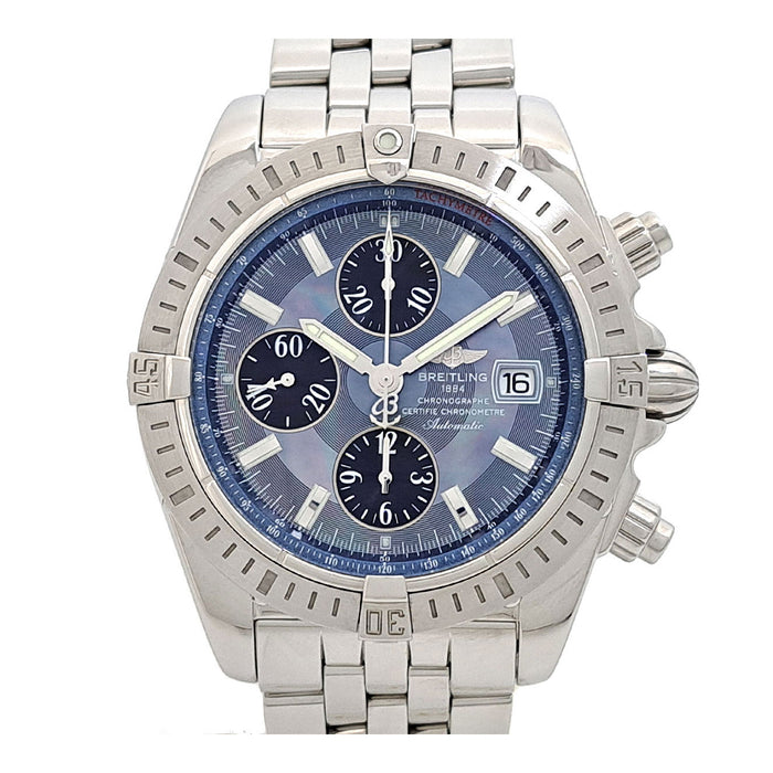 BREITLING
Chronomat Evolution Blue Shell Limited to 400 pieces