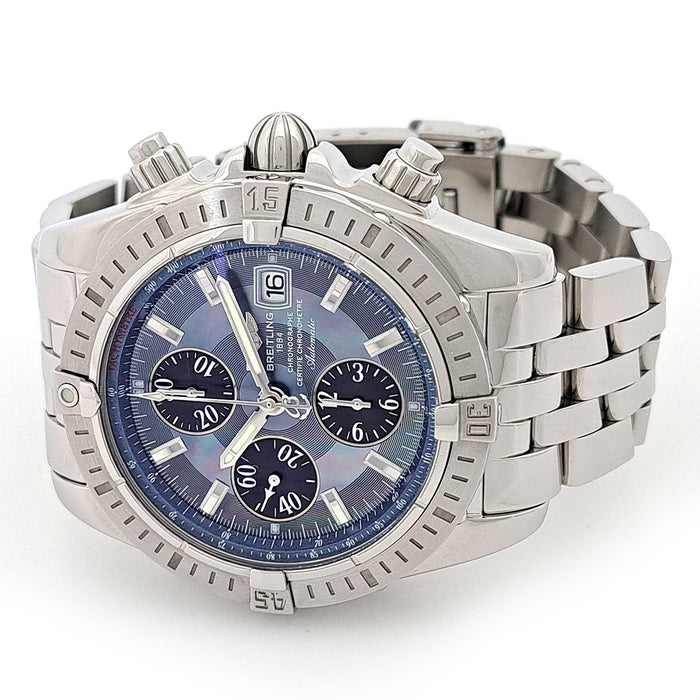 BREITLING
Chronomat Evolution Blue Shell Limited to 400 pieces