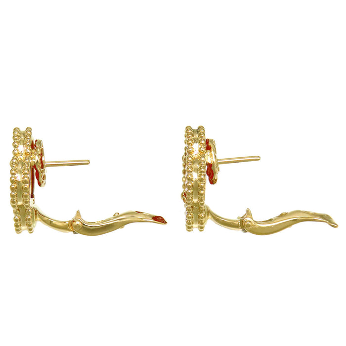Van Cleef & Arpels 
Vintage Alhambra Earrings